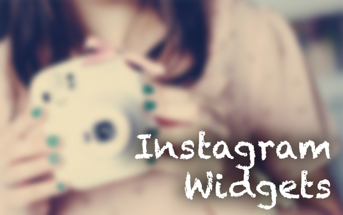 Instagram Widgets Overview